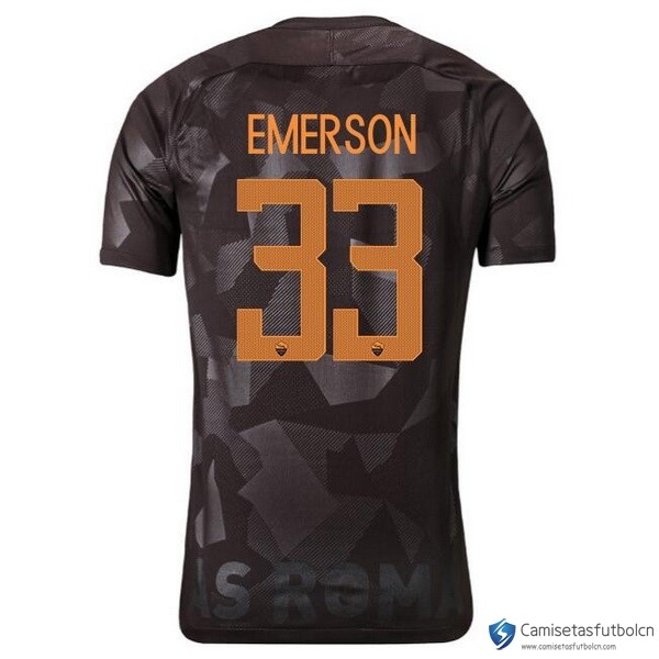 Camiseta AS Roma Tercera equipo Emerson 2017-18